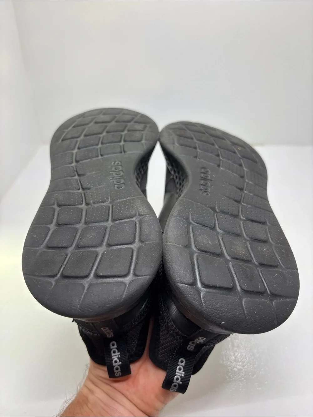 Adidas Lite Racer Adapt 5.0 Black Camo Slip-On Sneakers Men’s 9.5 EUC